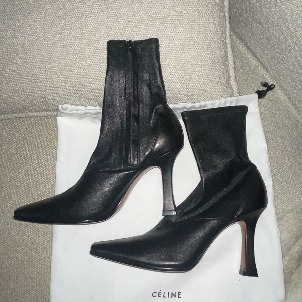 ❌SOLD❌Céline Madame Flare Boots - Picture 1 of 5